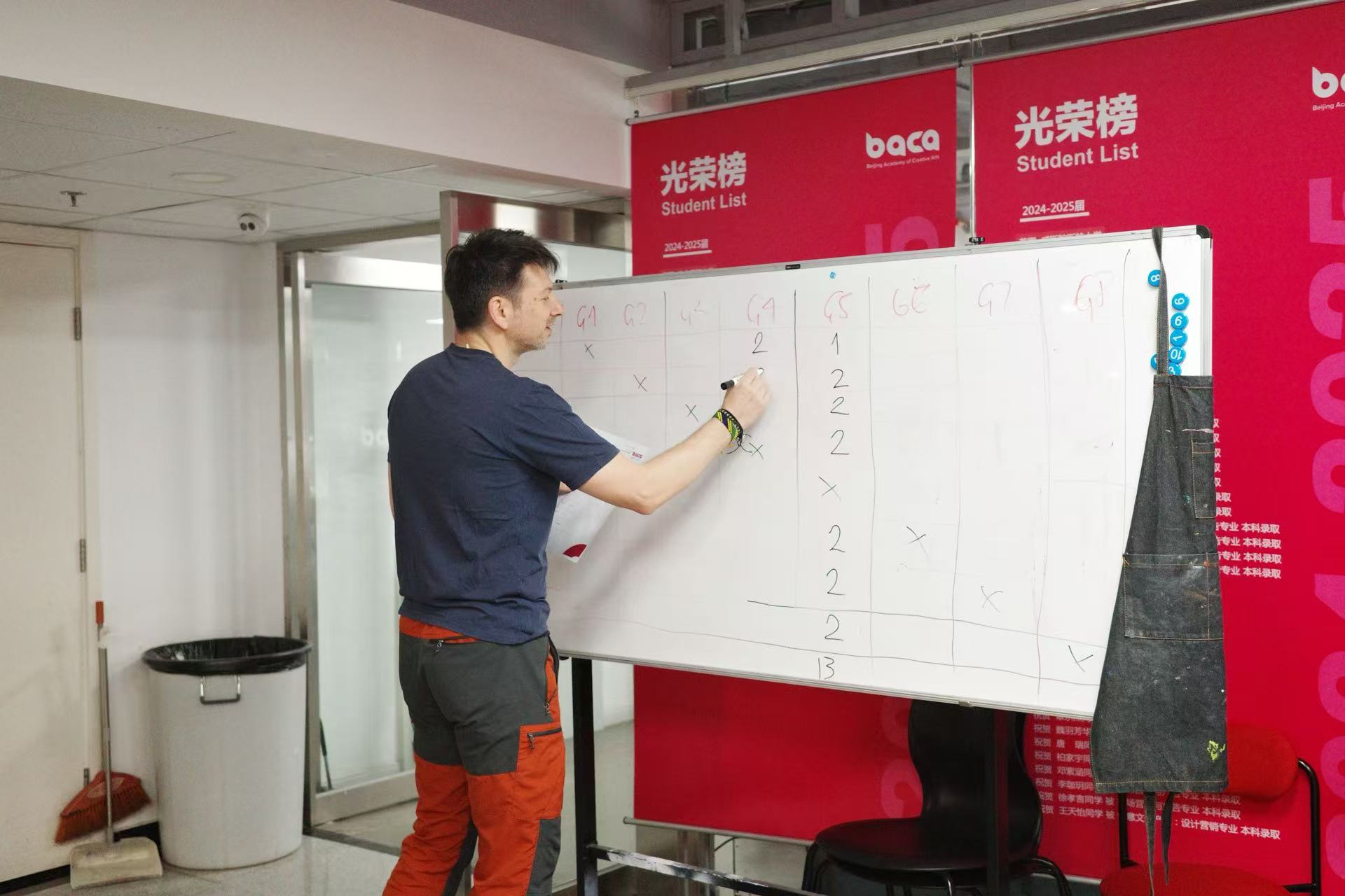 BACA国际艺术教育中心学生作品展览现场